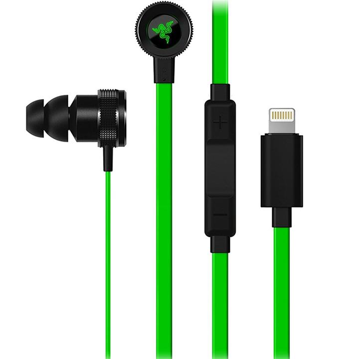 هدفون توگوشی ریزر مدل Hammerhead for iOS Razer Hammerhead for iOS In-Ear Headphones